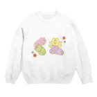 ppp1chのくまのくまちゃん Crew Neck Sweatshirt