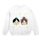 YuuのYuuオリジナルイラスト27 彦星と織姫 Crew Neck Sweatshirt