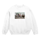 nana-iroのウルトラネコ Crew Neck Sweatshirt