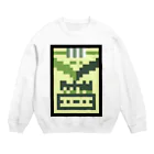 8bit_smokerのわかば風 Crew Neck Sweatshirt