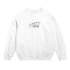 worldpeopleのパン人 Crew Neck Sweatshirt