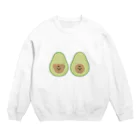 ポメクマ/Pomekumaのポメクマ（アボカドver） Crew Neck Sweatshirt