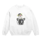 ★いろえんぴつ★の犬と少女 Crew Neck Sweatshirt