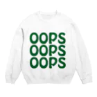 oopsのウップス３ Crew Neck Sweatshirt