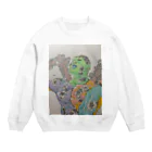 hwfの業ヲ啜ル Crew Neck Sweatshirt