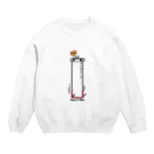 PokuStarのハイなハードル Crew Neck Sweatshirt