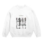 左藤 うずらの仮面のこどもたち Crew Neck Sweatshirt