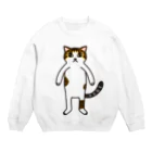 ねこのごまおはぎのねこのごまおはぎ Crew Neck Sweatshirt