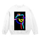 ruiruijiのspaceman☆1 Crew Neck Sweatshirt