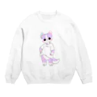 sakuraのぴえましゅ Crew Neck Sweatshirt