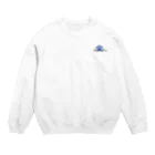 雨（ゆののお店）のペンギンくん Crew Neck Sweatshirt