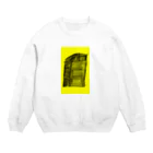 homarenoieのいえいえろー Crew Neck Sweatshirt