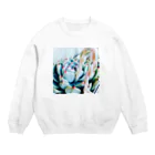 rozyroysのモモスケ Crew Neck Sweatshirt