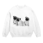 PUG283の３PUG Crew Neck Sweatshirt