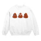 FoxFangのkawaii poop Crew Neck Sweatshirt