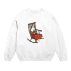 とりじんしょっぷのとりじんの優雅な昼さがり Crew Neck Sweatshirt