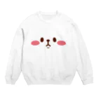 まつこのぶーちゃんの顔 Crew Neck Sweatshirt