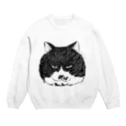 佐久間薫のリアル黒丸 Crew Neck Sweatshirt