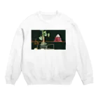 tenshinhanの日没/日出 Crew Neck Sweatshirt