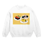 伊六のなんかいる。いくら鉄火玉子T Crew Neck Sweatshirt