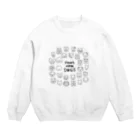 Heart nose DOGSのHeart nose DOGS（丸型） Crew Neck Sweatshirt