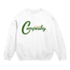 ComposkyのBIG INITIAL Crew Neck Sweatshirt