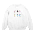 しまもちのバレリーナ　大集結 Crew Neck Sweatshirt