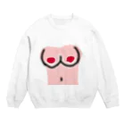 なお。（泳げねえ）の誰でも爆乳に Crew Neck Sweatshirt