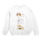 いぬけんやさんのいぬいぬいぬ Crew Neck Sweatshirt