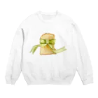 ℂ𝕙𝕚𝕟𝕒𝕥𝕤𝕦 ℍ𝕚𝕘𝕒𝕤𝕙𝕚 東ちなつのきゅうりリボントースト Crew Neck Sweatshirt