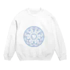 清水ゆかりの魔法陣〜青〜 Crew Neck Sweatshirt