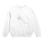 Nanami FujiのThe smallest feline Crew Neck Sweatshirt