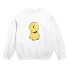 Namahamu_のちょっと太った鳥のスウェット Crew Neck Sweatshirt