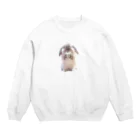 しろきののおねだりしろちゃん Crew Neck Sweatshirt