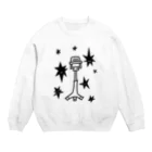 cosmicatiromの漫才マイク Crew Neck Sweatshirt