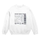 ATELIER SUIの洗濯し Crew Neck Sweatshirt