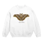 さちこの生物雑貨のシンジュサン Crew Neck Sweatshirt