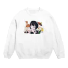 ねり梅子の喫茶モルヒネ Crew Neck Sweatshirt