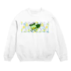 馬のあくび村のカッパの流川さん vol.3 Crew Neck Sweatshirt