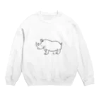 ぽぽの店のサイさん Crew Neck Sweatshirt