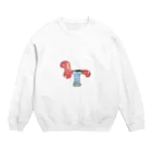 うてろの遊具〈ウマ？〉 Crew Neck Sweatshirt