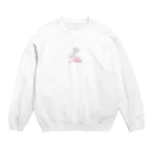 cloudy___cloudyの眠りた姫 Crew Neck Sweatshirt