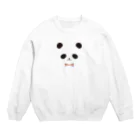 ヒフミヨイのカラフル蝶ネクタイ パンダ Crew Neck Sweatshirt