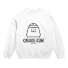 おばけくんSHOPのおばけくん・ブラック Crew Neck Sweatshirt