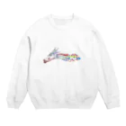 WAMI ARTのタッタ姫 Crew Neck Sweatshirt