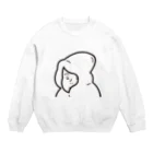 はもんの寝起き Crew Neck Sweatshirt