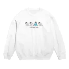 ナイロドノの見ているペンギン Crew Neck Sweatshirt