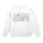 zoooのゆび Crew Neck Sweatshirt