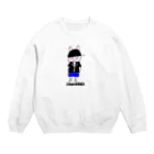 Q_udoのチャラビット Crew Neck Sweatshirt