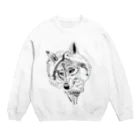 lifejourneycolorfulのWolf Crew Neck Sweatshirt